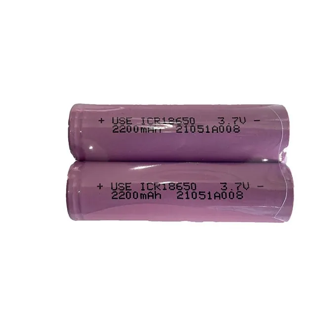 3.7V 18650 Lithium Battery 2200mah